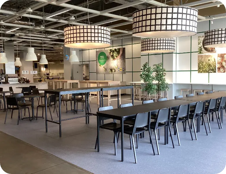 IKEA神戸１階ビストロ改修工事1枚目