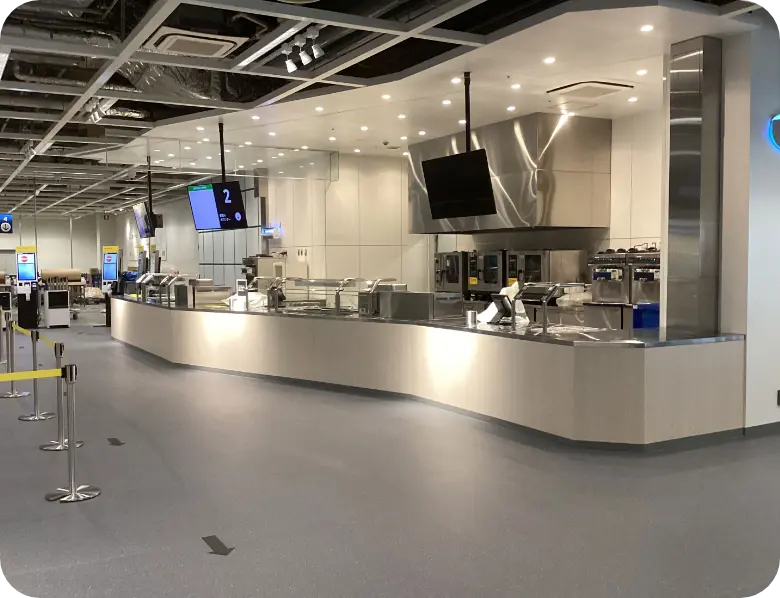 IKEA神戸１階ビストロ改修工事2枚目