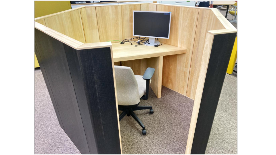 三井住友銀行名古屋拠点にて再生紙と木材のみを使用したオフィス家具が初導入！